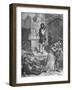 'The Great Plague: the Maniac Pronouncing the Doom of London', 1665-1666 (1905)-AB Frost-Framed Giclee Print