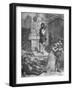 'The Great Plague: the Maniac Pronouncing the Doom of London', 1665-1666 (1905)-AB Frost-Framed Giclee Print