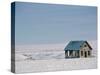 The Great Plains Under Snow, New Mexico, USA-Occidor Ltd-Stretched Canvas