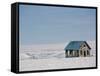 The Great Plains Under Snow, New Mexico, USA-Occidor Ltd-Framed Stretched Canvas