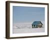 The Great Plains Under Snow, New Mexico, USA-Occidor Ltd-Framed Photographic Print