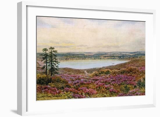 The Great Pond, Frensham-Alfred Robert Quinton-Framed Giclee Print