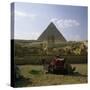 The Great Pyramid and the Sphinx-null-Stretched Canvas