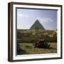 The Great Pyramid and the Sphinx-null-Framed Photographic Print