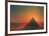 The Great Pyramid at Giza, 1878-Ivan Konstantinovich Aivazovsky-Framed Giclee Print