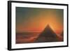 The Great Pyramid at Giza, 1878-Ivan Konstantinovich Aivazovsky-Framed Giclee Print