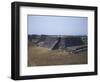 The Great Pyramid of Cempoala-null-Framed Giclee Print