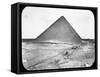 The Great Pyramid of Khufu (Cheop), Giza, Egypt, C1890-Newton & Co-Framed Stretched Canvas