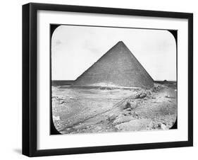 The Great Pyramid of Khufu (Cheop), Giza, Egypt, C1890-Newton & Co-Framed Photographic Print