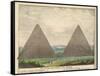 The Great Pyramids of Giza-null-Framed Stretched Canvas