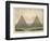 The Great Pyramids of Giza-null-Framed Art Print