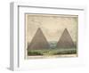 The Great Pyramids of Giza-null-Framed Art Print