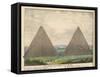 The Great Pyramids of Giza-null-Framed Stretched Canvas