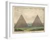 The Great Pyramids of Giza-null-Framed Art Print