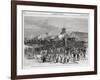 The Great Railway Strike Halting Locomotives at Martinsburg-null-Framed Giclee Print