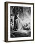 The Great Raising of Lazarus-Rembrandt van Rijn-Framed Giclee Print