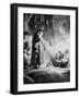 The Great Raising of Lazarus-Rembrandt van Rijn-Framed Giclee Print