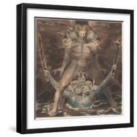 The Great Red Dragon and the Beast from the Sea, c.1805-William Blake-Framed Giclee Print