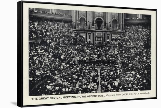The Great Revival Meeting, Royal Albert Hall, London-null-Framed Stretched Canvas