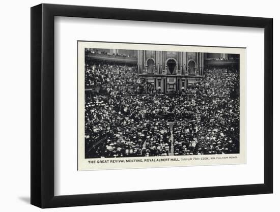 The Great Revival Meeting, Royal Albert Hall, London-null-Framed Photographic Print