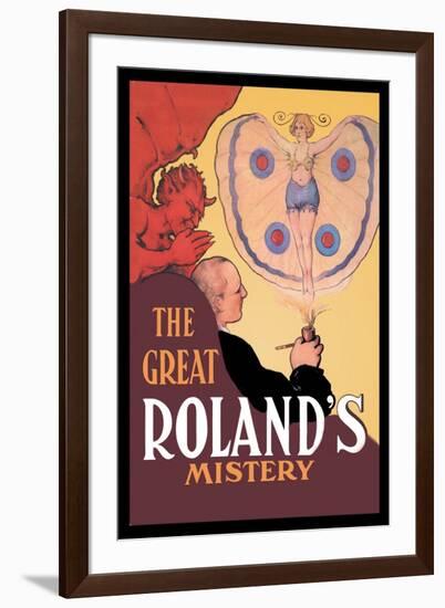 The Great Roland's Mystery-null-Framed Art Print