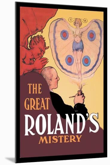 The Great Roland's Mystery-null-Mounted Art Print