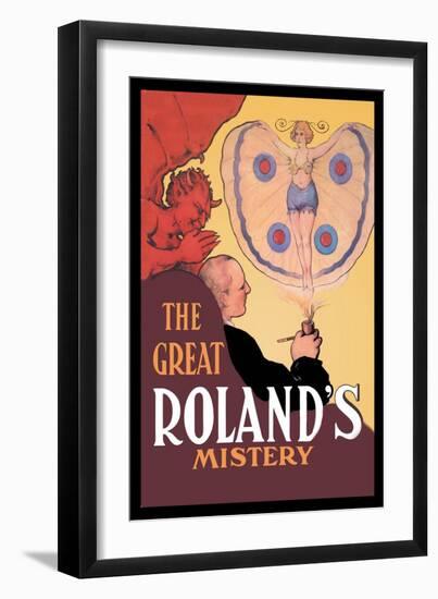 The Great Roland's Mystery-null-Framed Art Print