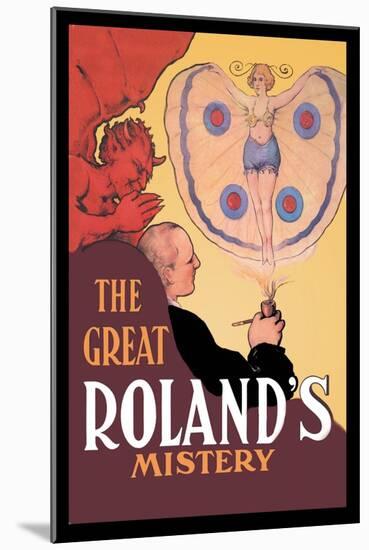 The Great Roland's Mystery-null-Mounted Art Print