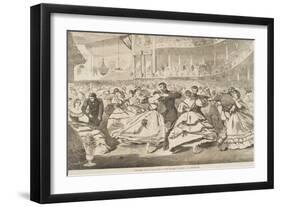 The Great Russian Ball at the Academy of Music-Winslow Homer-Framed Giclee Print