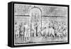 The Great Sacrifice of the Romans on Undertaking a War-James Gardner-Framed Stretched Canvas