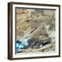 The Great Salt Desert in Iran-null-Framed Photographic Print