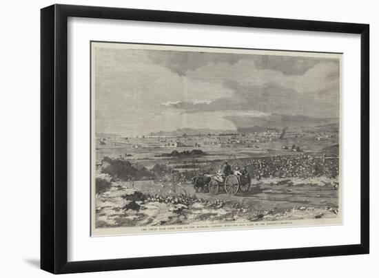 The Great Salt Lake City of the Mormons, Looking West, the Salt Lake in the Distance-null-Framed Giclee Print