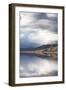 The Great Salt Lake Reflection Of Mountains-Lindsay Daniels-Framed Photographic Print