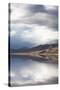 The Great Salt Lake Reflection Of Mountains-Lindsay Daniels-Stretched Canvas