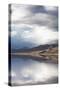 The Great Salt Lake Reflection Of Mountains-Lindsay Daniels-Stretched Canvas