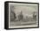 The Great Schools of England, Rugby School, from the Close-null-Framed Stretched Canvas