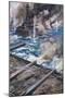 The Great Sea Battle-Cyrus Cuneo-Mounted Giclee Print