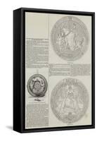 The Great Seal of England Recently Affixed to the Chinese Treaty-null-Framed Stretched Canvas