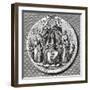 The Great Seal of George I-null-Framed Giclee Print
