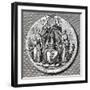 The Great Seal of George I-null-Framed Giclee Print