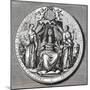 The Great Seal of George I-null-Mounted Giclee Print