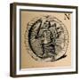 'The Great Seal of Henry I', c1860, (c1860)-John Leech-Framed Giclee Print