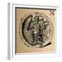 'The Great Seal of Henry I', c1860, (c1860)-John Leech-Framed Giclee Print