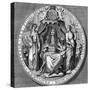 The Great Seal of King George I-Vandroit-Stretched Canvas