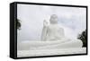 The Great Seated Buddha at Mihintale, Sri Lanka, Asia-Christian Kober-Framed Stretched Canvas