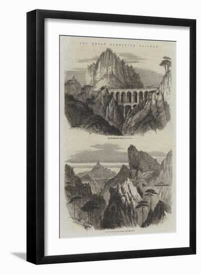 The Great Semmering Railway-null-Framed Premium Giclee Print