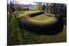 The Great Serpent Mound, a Prehistoric Effigy Mound on a Plateau, Ohio-Richard Wright-Stretched Canvas