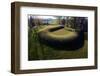 The Great Serpent Mound, a Prehistoric Effigy Mound on a Plateau, Ohio-Richard Wright-Framed Photographic Print