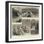 The Great Shoshone Falls, Idaho Territory, Usa-null-Framed Giclee Print