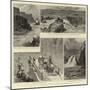 The Great Shoshone Falls, Idaho Territory, Usa-null-Mounted Giclee Print